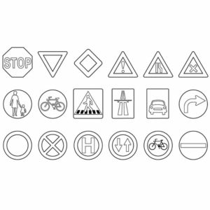 Traffic Sign Coloring Pages | Coloring Pages for Kids