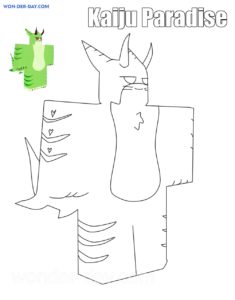 Kaiju Paradise Coloring Pages | WONDER DAY — Coloring pages for ...