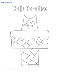 Kaiju Paradise Coloring Pages | WONDER DAY — Coloring pages for ...