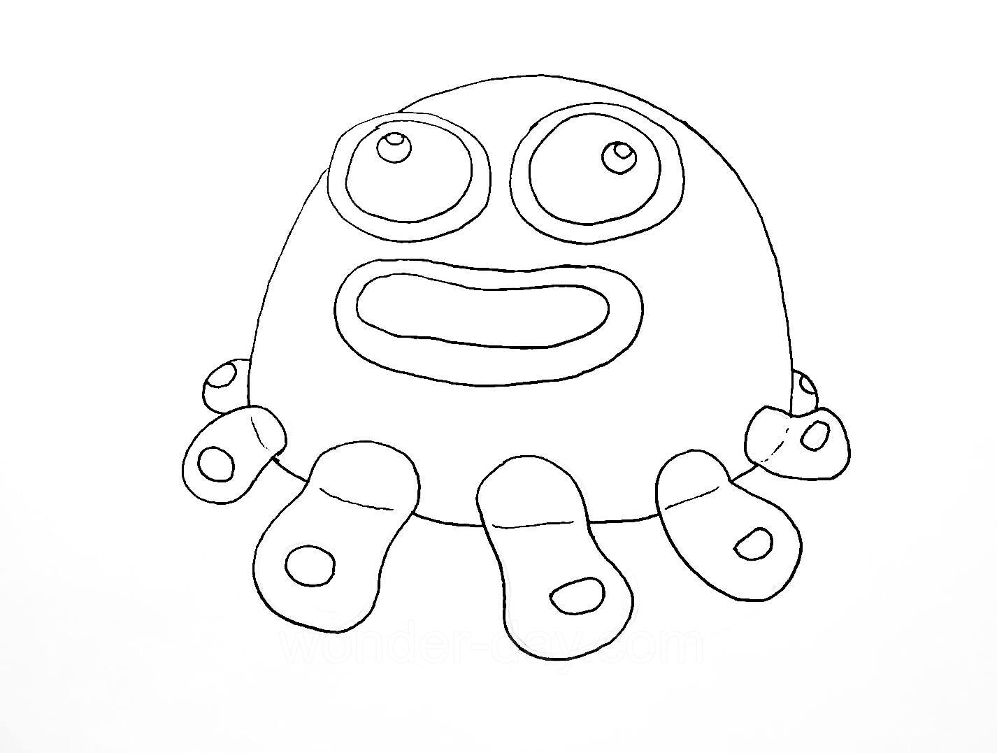 38+ My Singing Monsters Printable Coloring Pages