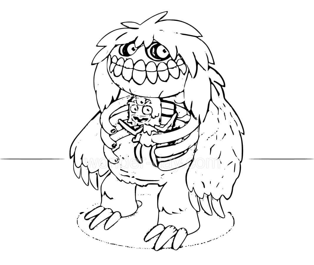 Regular Entbrat My Singing Monsters  Monster coloring pages, Singing  monsters, Cartoon coloring pages