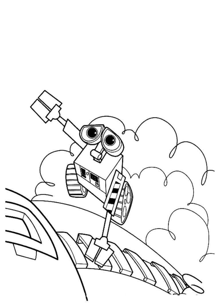 WALL-E coloring pages | 50 Free coloring pages