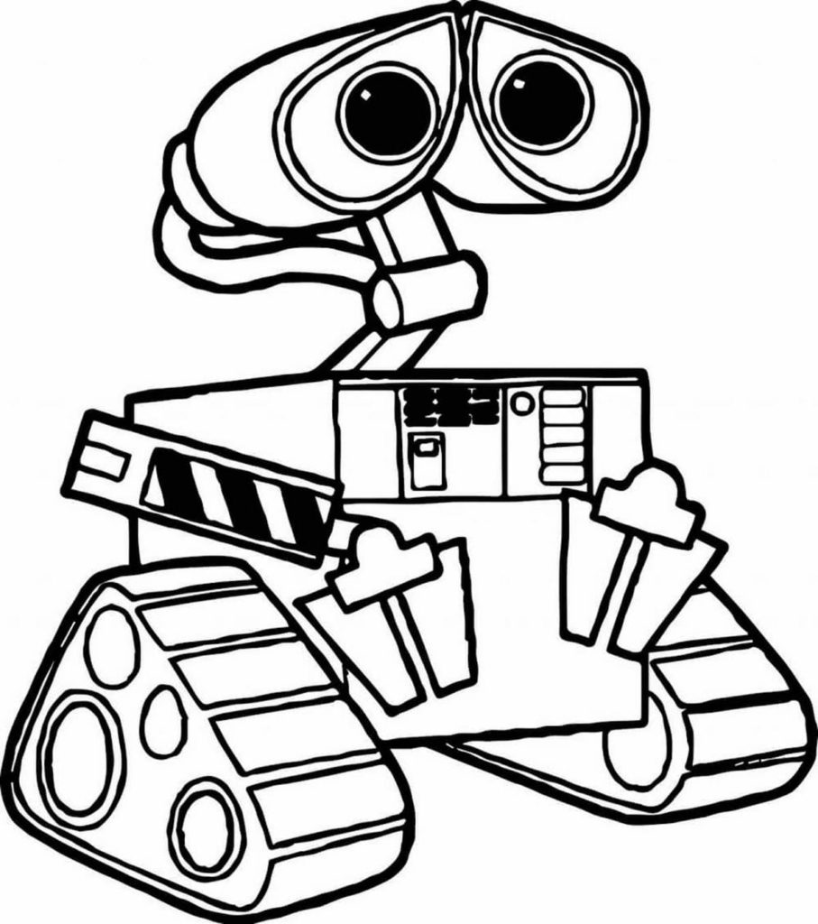 Desenhos para colorir WALL-E