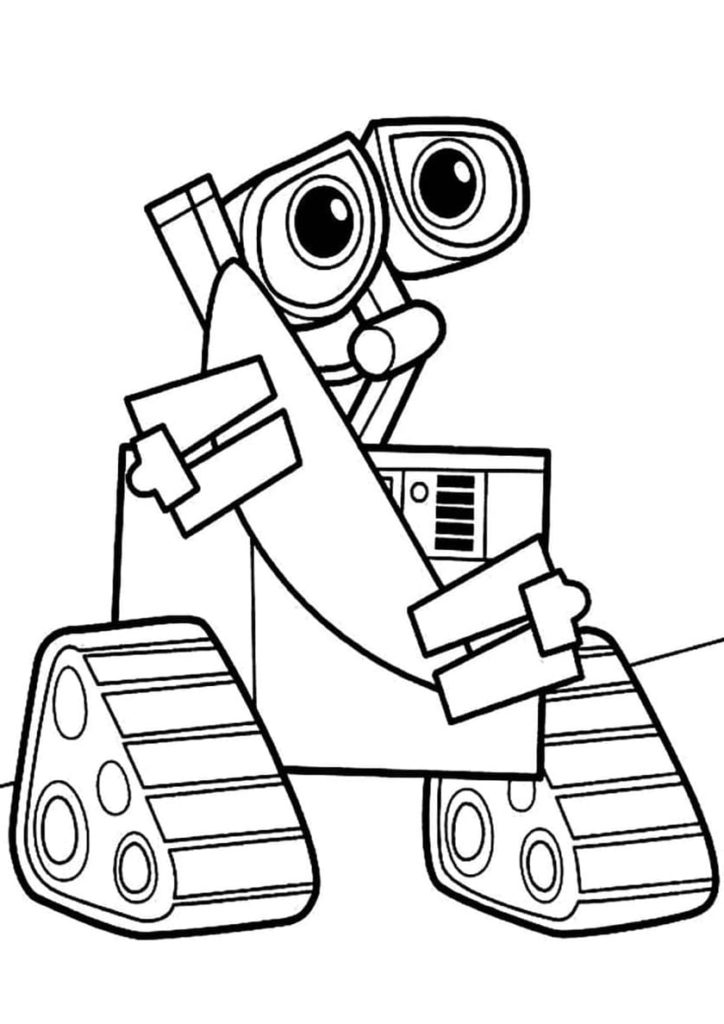 Disegni da colorare WALL-E