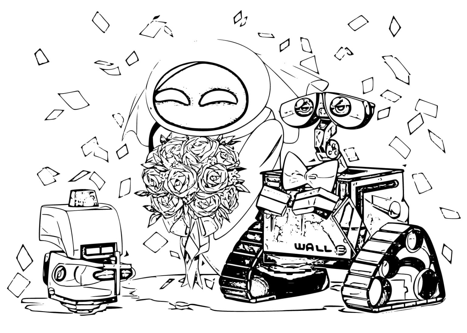 WALL-E coloring pages | 50 Free coloring pages
