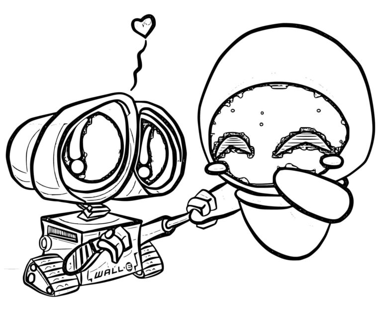WALL-E coloring pages | 50 Free coloring pages