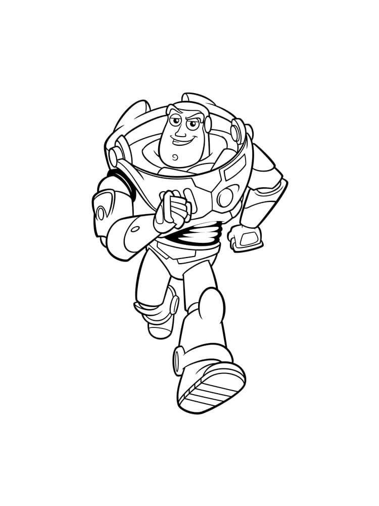 Buzz Lightyear running