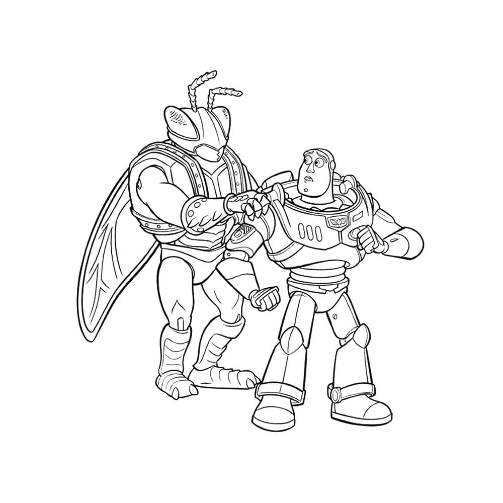 Buzz Lightyear e o Monstro Inseto