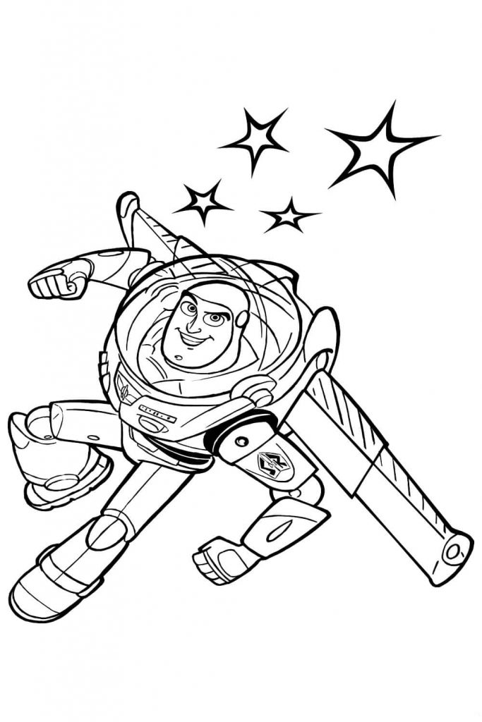 Buzz Lightyear und die Sterne