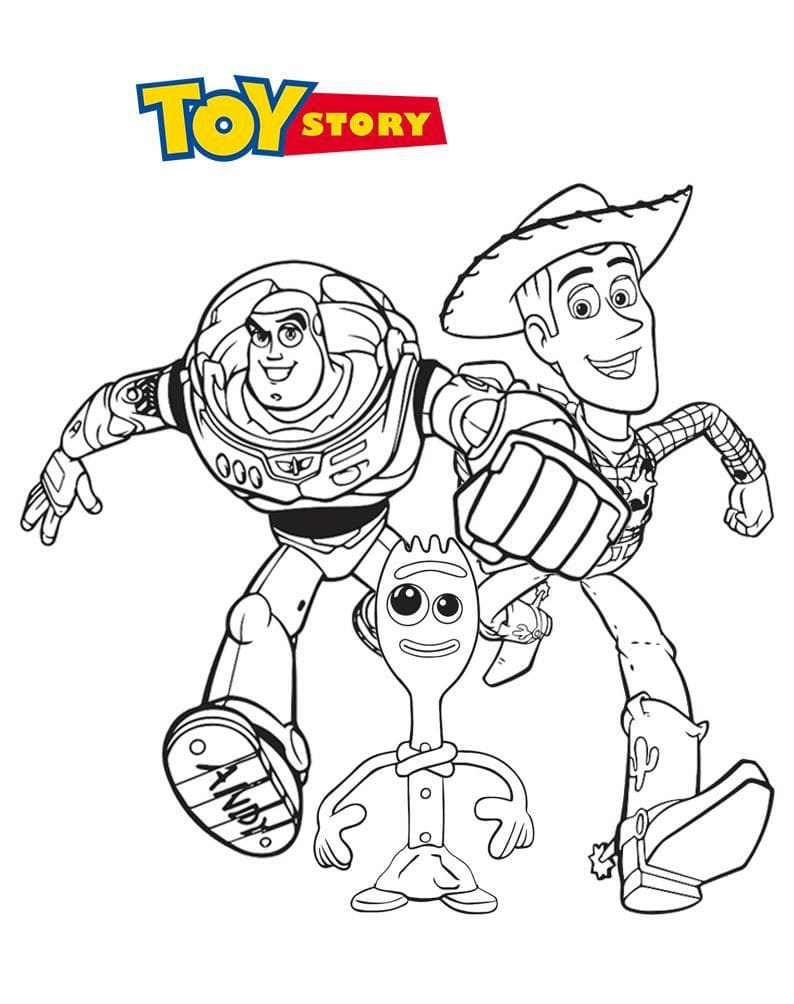 Buzz Lightyear from the cartoon