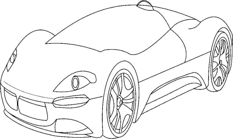 Bugatti Coloring Pages | Coloring Pages for Kids