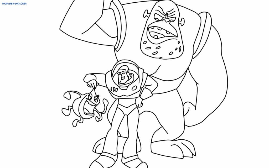 Buzz Lightyear und die Monster