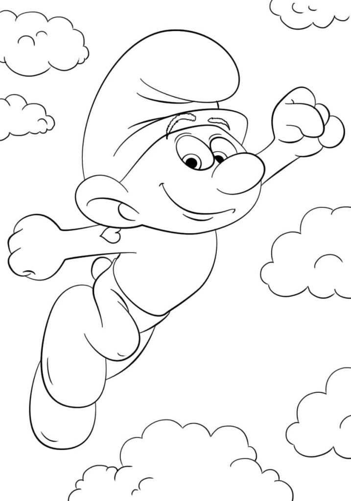 The Smurfs Coloring Pages | WONDER DAY — Coloring pages for children and  adults