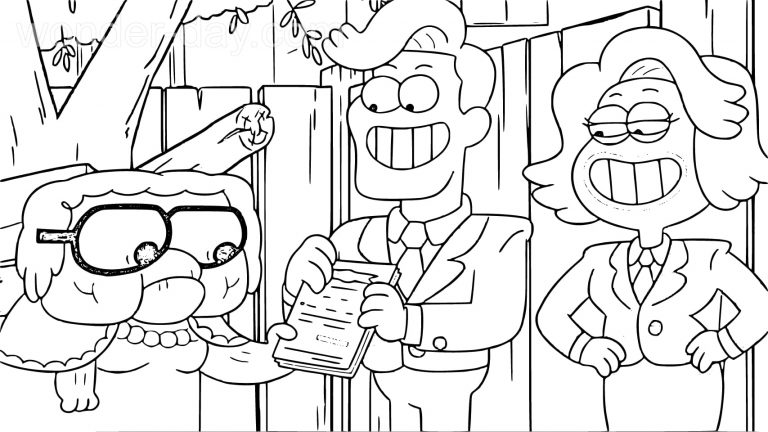 Big City Greens Coloring Pages | WONDER DAY — Coloring pages for ...