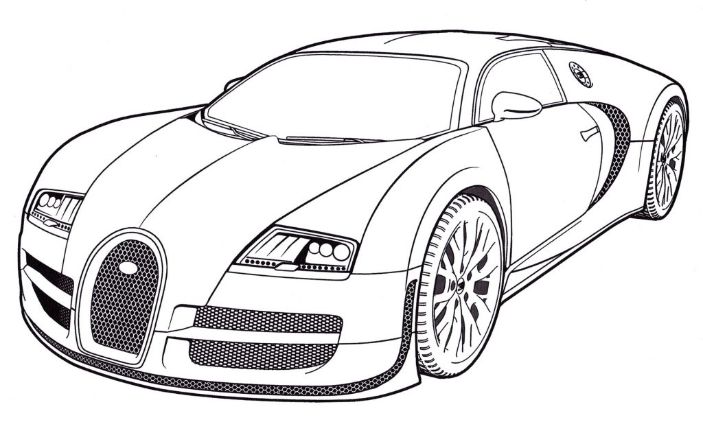 Bugatti Ausmalbilder