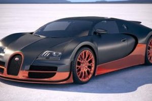 Dibujos de Bugatti para colorear