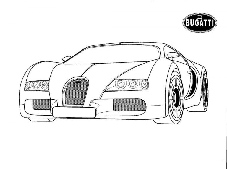 Bugatti Coloring Pages | Coloring Pages for Kids