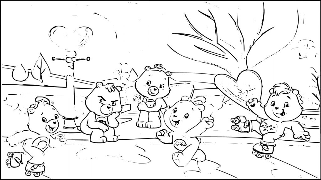 Cartoon Care Bears