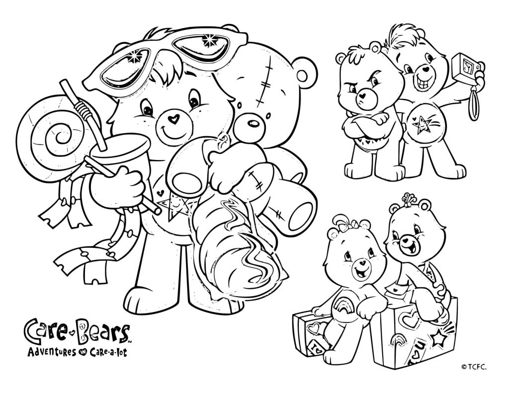Care Bears on Vacation