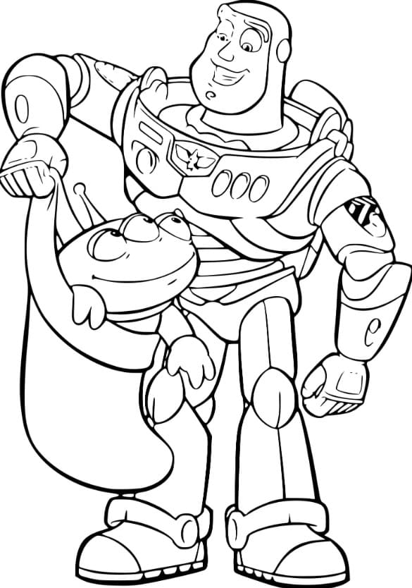 Buzz Lightyear coloring pages | Coloring pages for Kids