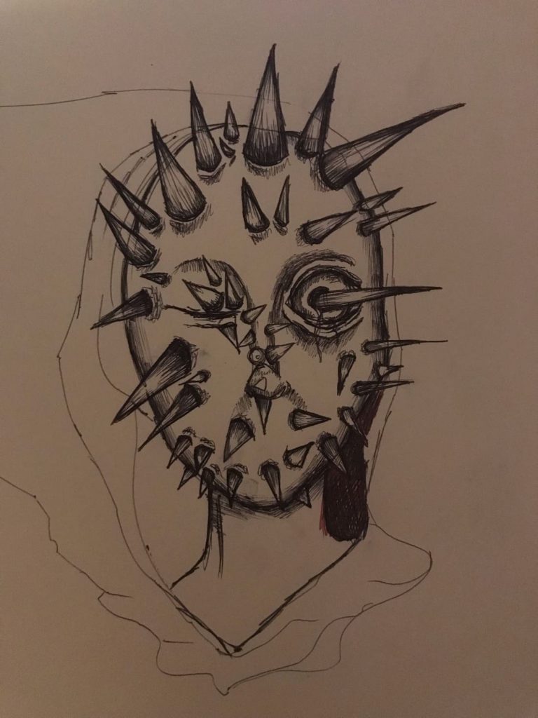Spiked mask