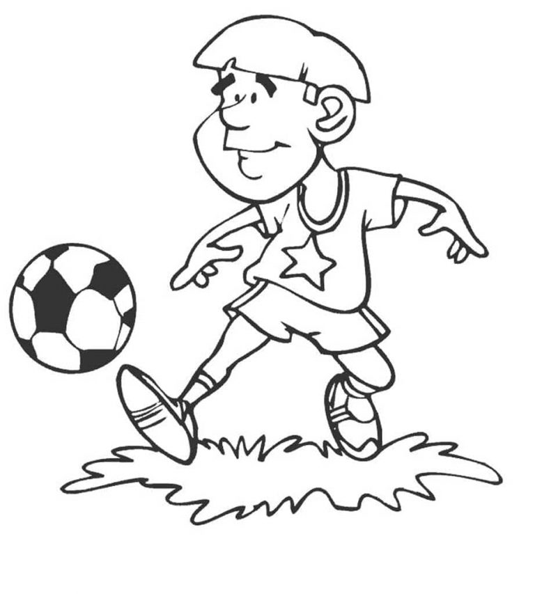 Un dibujo de fútbol que muestra un portero atrapando el balón con una sonrisa triunfal. ¿Será un paradón de infarto o una cantada memorable?