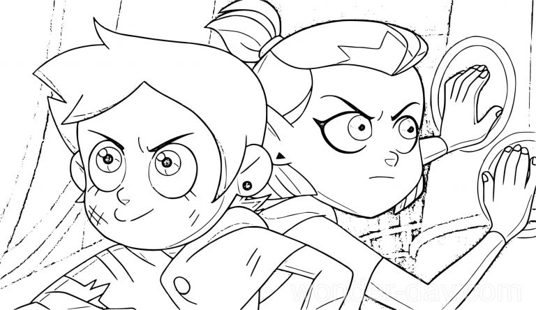 Owl House Coloring Pages | Download and print for free