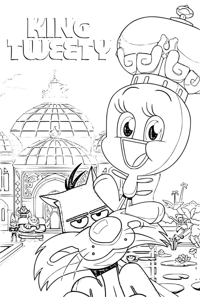 Tweety King and Sylvester