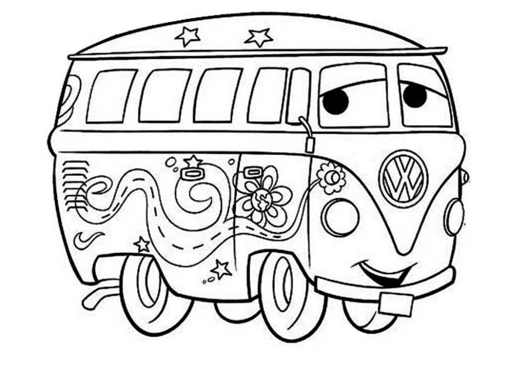 Divertido autobús Volkswagen
