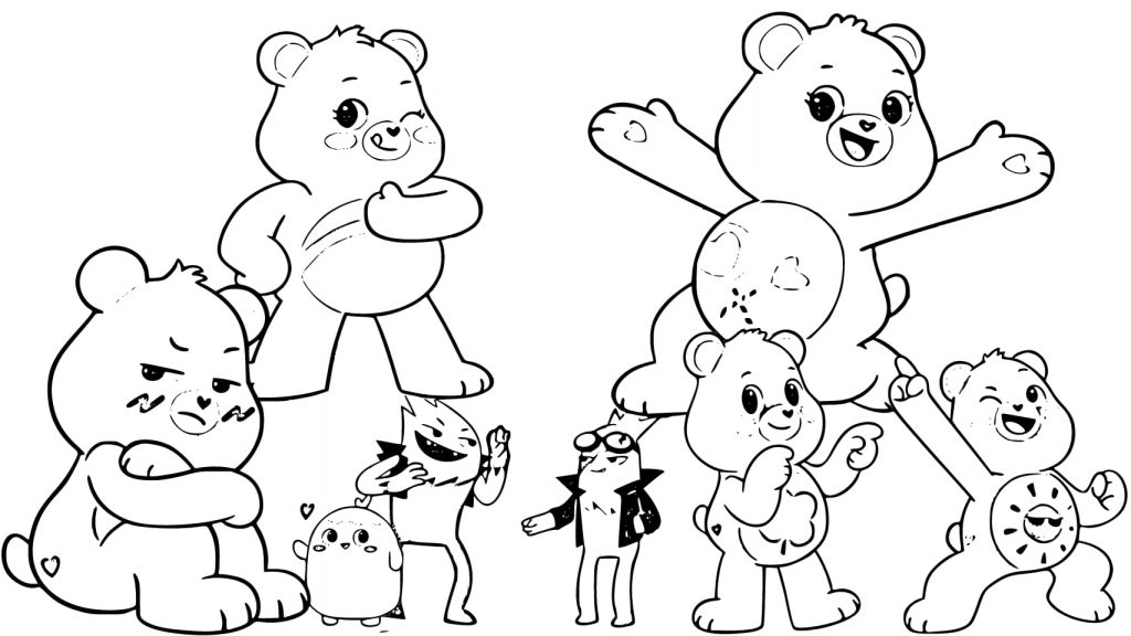 Cartoon Care Bears