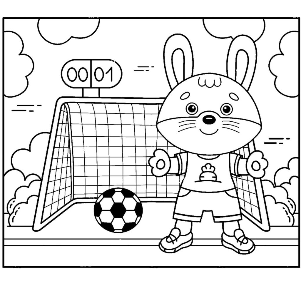 Hare goalkeeper
