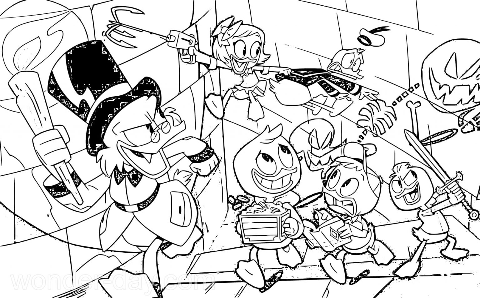 Desenhos De Ducktales Para Colorir Wonder Day Desenhos Para Colorir Pdmrea