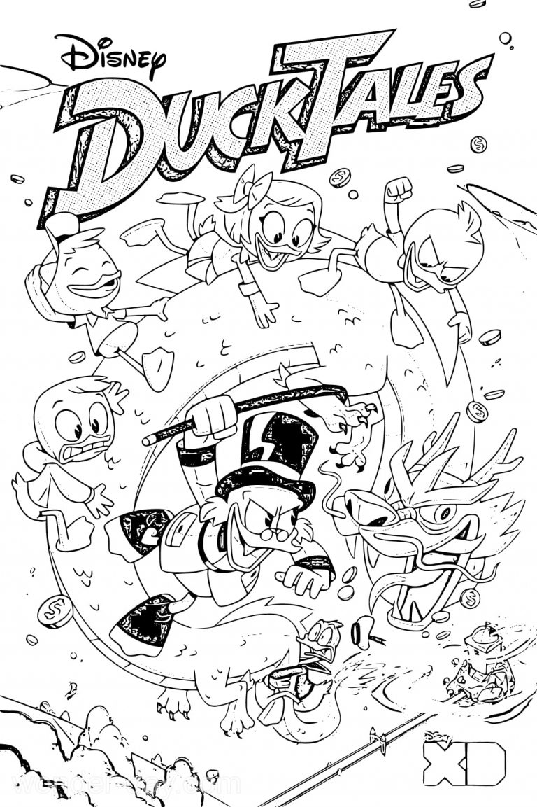 DuckTales Coloring Pages | WONDER DAY — Coloring pages for children and ...