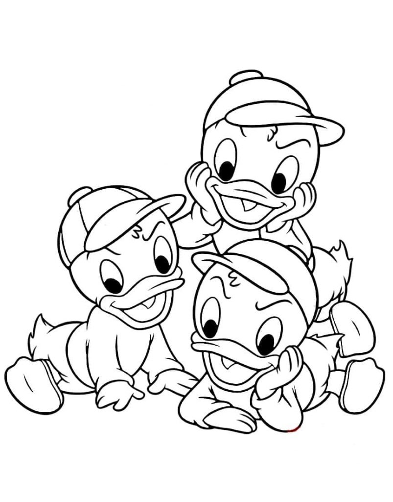 Huey, Zezinho, Louie Duck