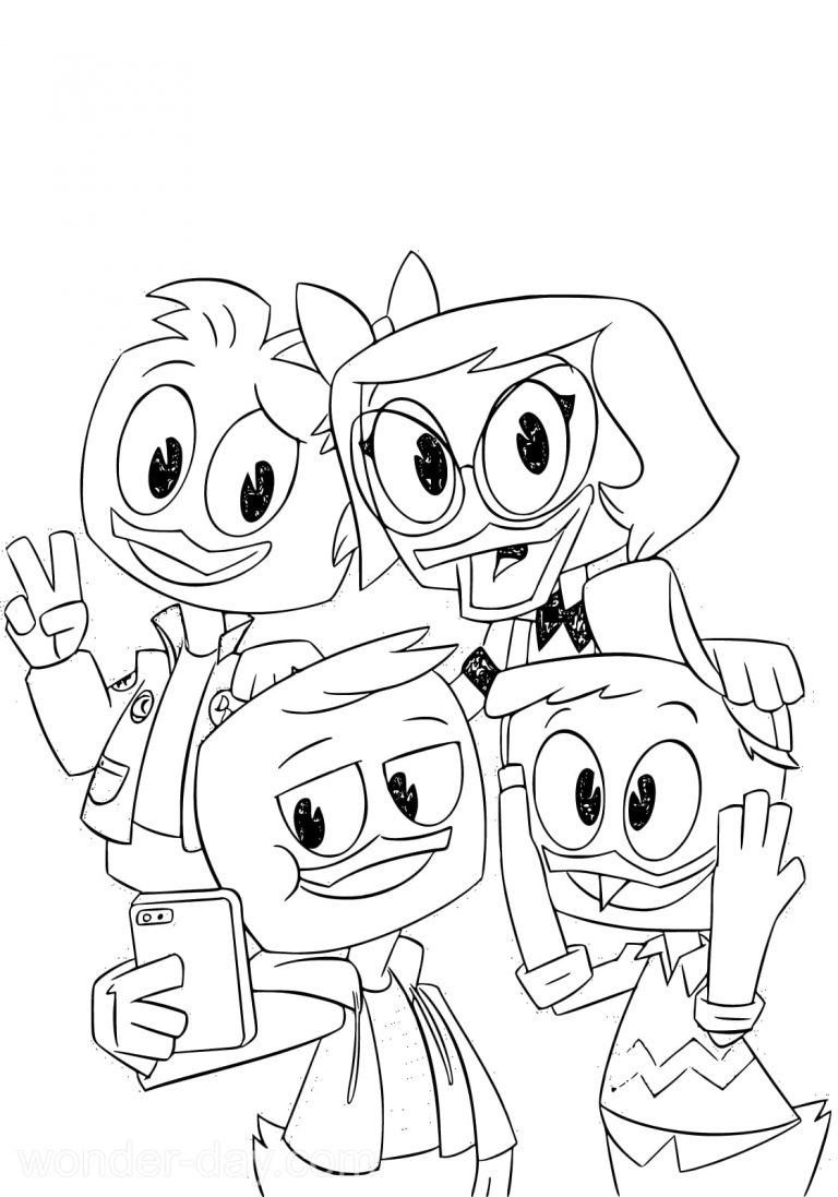 DuckTales Coloring Pages | WONDER DAY — Coloring pages for children and ...