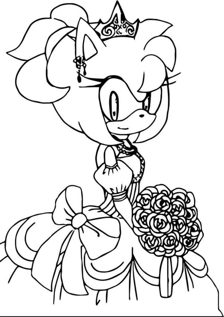 Amy Rose in dress