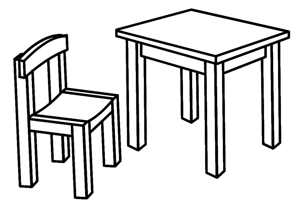 Sedia e tavolo