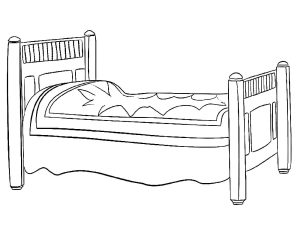 Furniture coloring pages | Wonder-Day