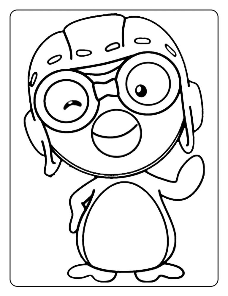 Pororo Coloring Pages 