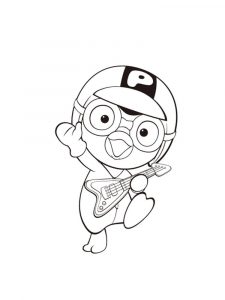 Pororo Coloring Pages 