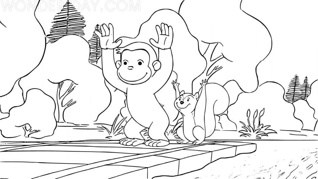 Curious George and the Squirrel