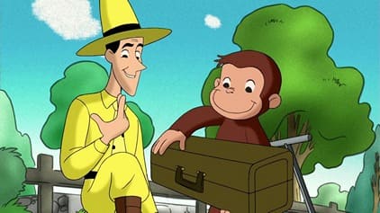 Desenhos para colorir do curioso George