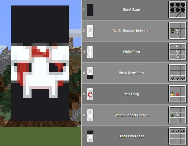 Minecraft-Flagge