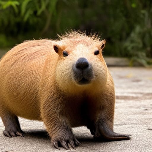 Capybara realistic