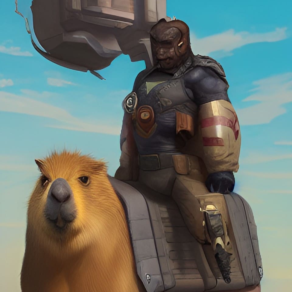 Capybara from game