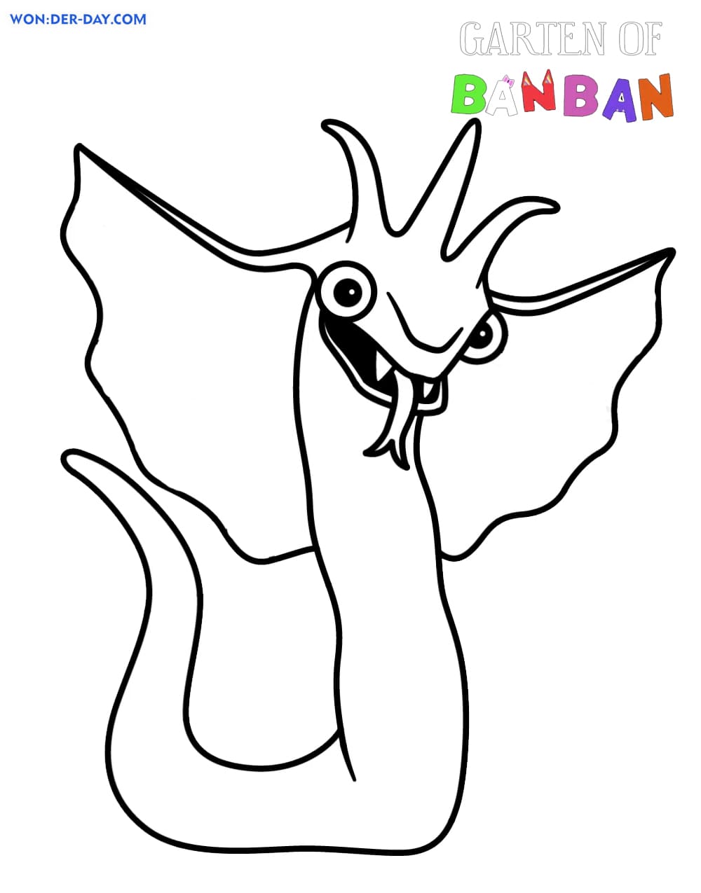 Desenhos para colorir - Jardim de Banban 3 – Se divertindo com