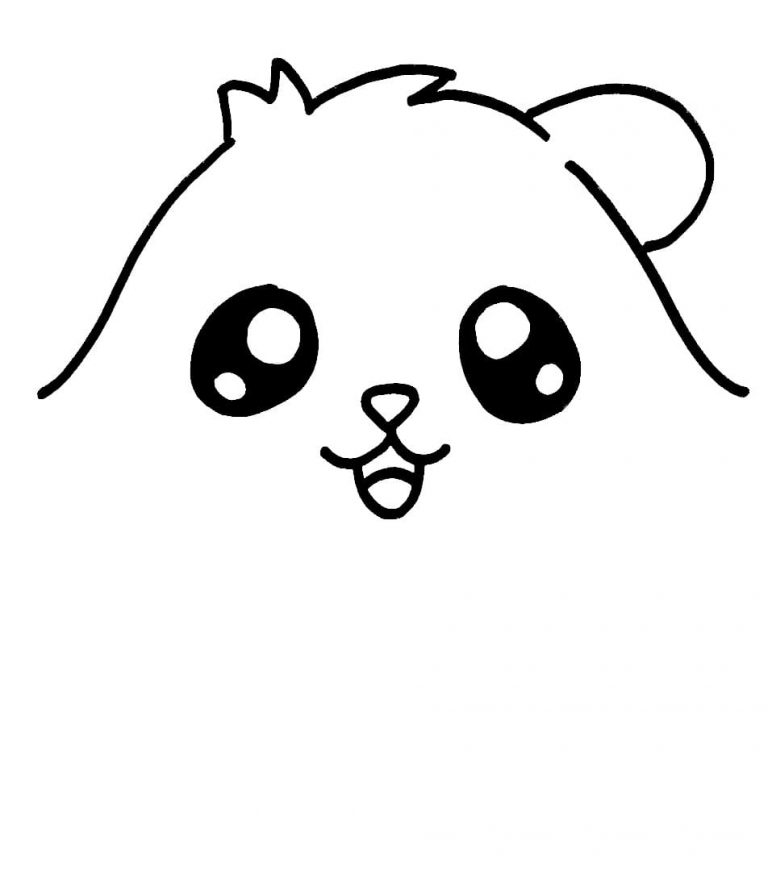 How to Draw Cute Animals | WONDER DAY — Coloring pages for children and ...