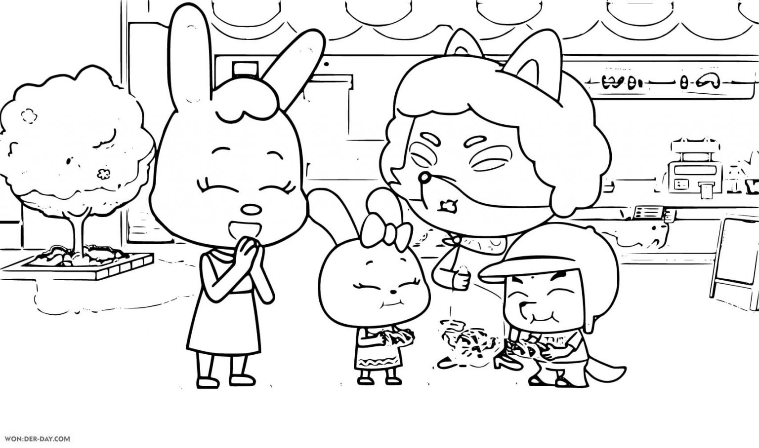 Safety Sheriff Labrador Coloring Pages | WONDER DAY — Coloring pages for children and adults