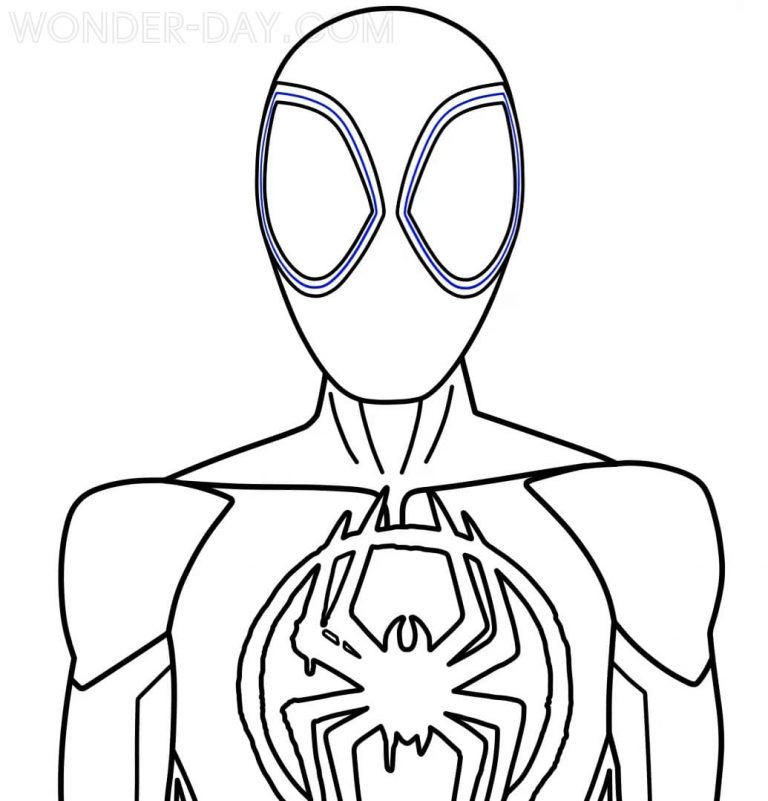 Spider-Man: Across the Spider Coloring Pages | WONDER DAY — Coloring ...