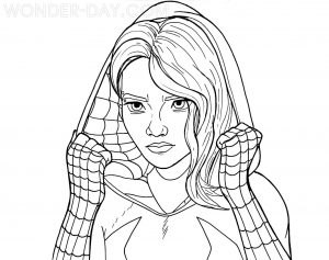 Spider-Man: Across the Spider Coloring Pages | WONDER DAY — Coloring ...